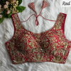 Tew Heavy Pure Soft Roman Silk Heavy Bridal Work Blouses Wholesale Price In Surat